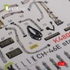 KELIK K48091 CH-46E Cargo compartment interior 3D decals for Academy kit 1/48